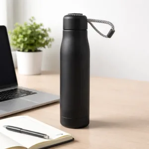 Classic Stainless Thermal Black Mug -500 ml