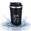 Black Stainless Steel Travel Thermal Mug