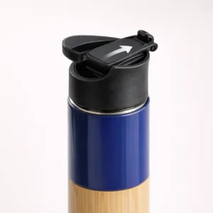 Eco-Friendly Thermal Coffee Mug with Splash-Proof Sliding Lid – 350 ml