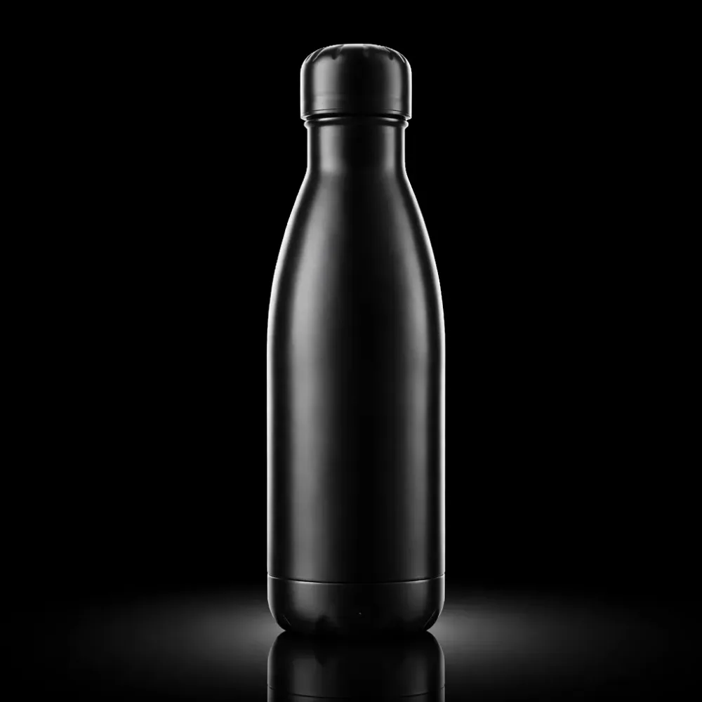 Stainless Steel Insulated Water Bottle with Elegant Thermal Design – 500 ml
