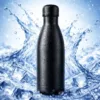 Stainless Steel Insulated Water Bottle with Elegant Thermal Design – 500 ml