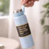 Light Blue Stainless Steel Thermal Mug – 500 ml