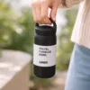 Stainless Steel Black Travel Thermal Mug – 350 ml