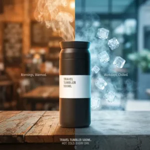 Stainless Steel Insulated Thermos Sports Water Bottle Keep Cold And Hot For 8-12 Hours BPA Free Drinking Flasks 500ml