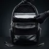 Premium Black Laptop Backpack – Multi-Compartment, Shockproof & Water-Resistant
