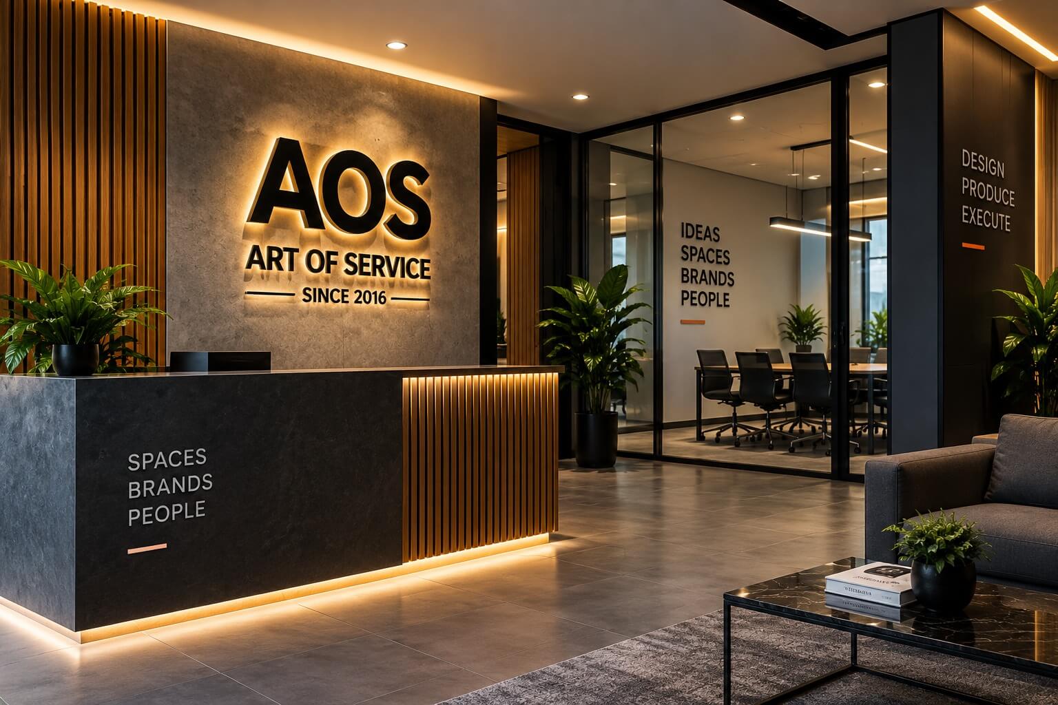 Office Branding and Signage