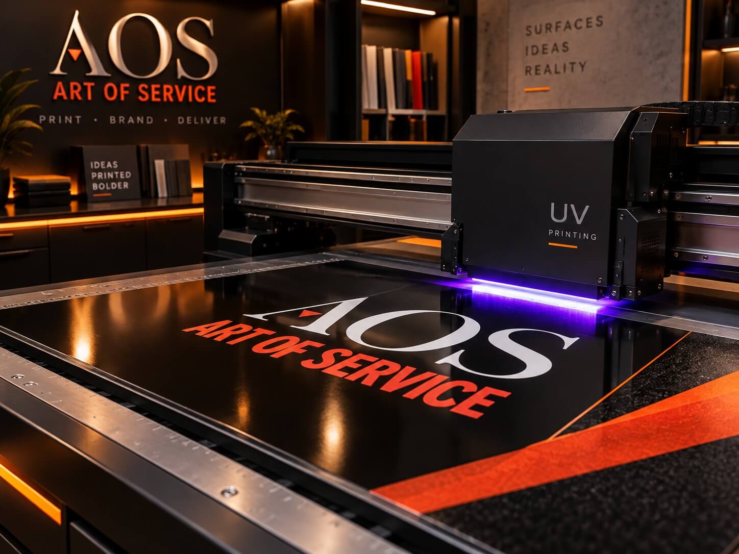 UV printing services