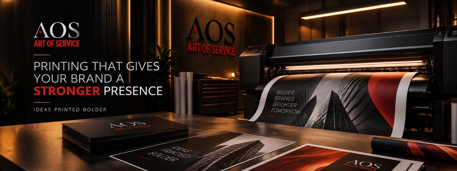 Professional brand printing by Art of Service