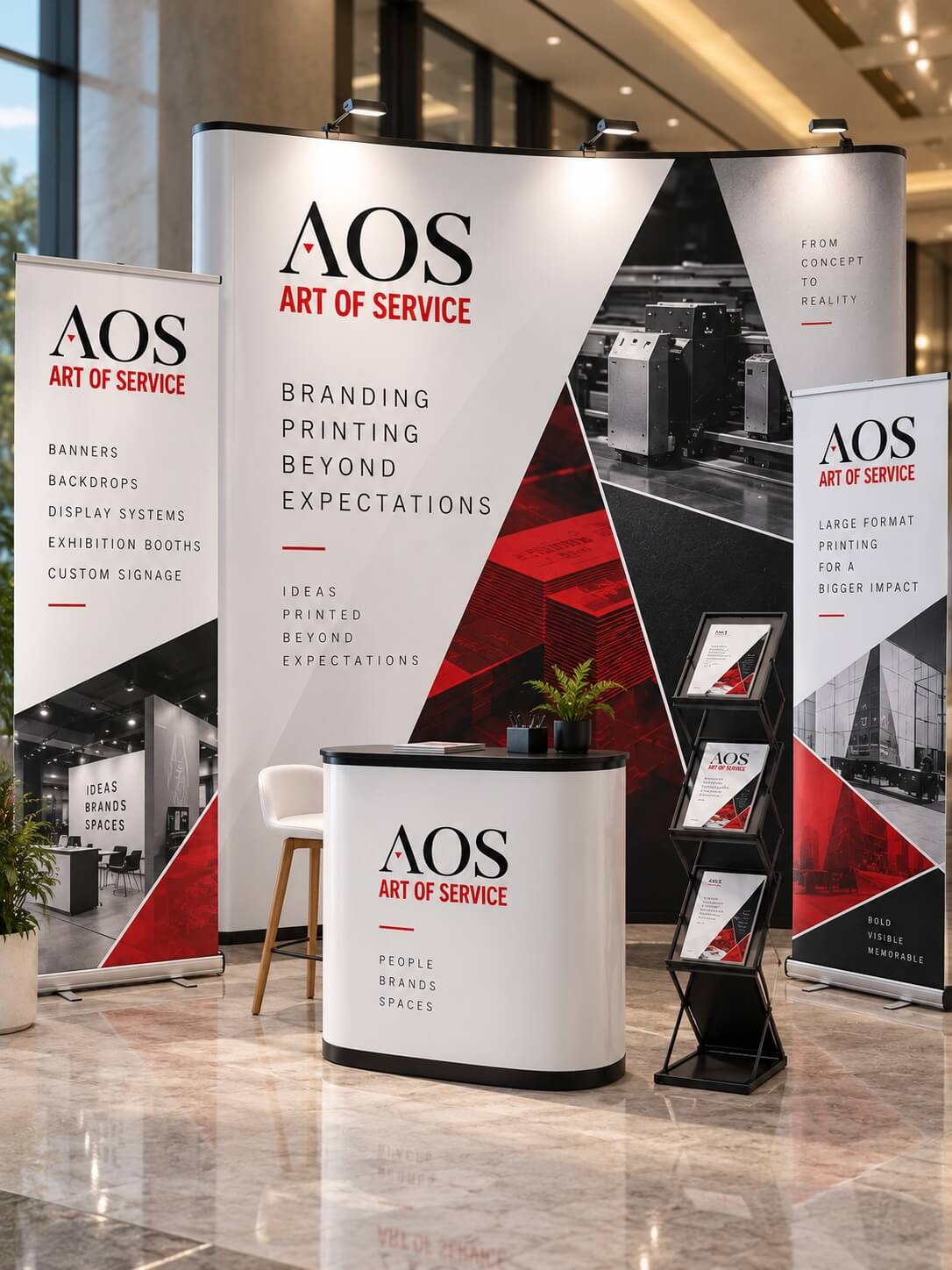 Banners and backdrops