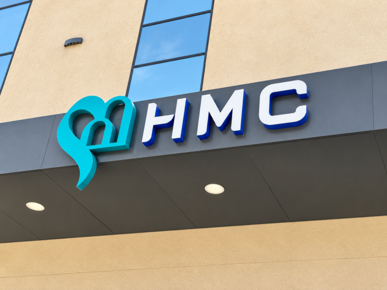 Outdoor HMC Signage Installation